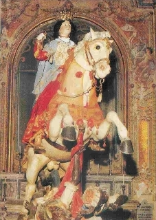 Statua della Madonna a Cavallo (Chiesa Madre Scicli)