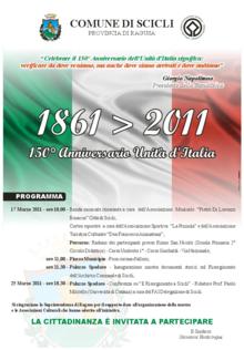 150 Anniversario dell'Unit d'Italia